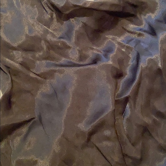 Slouchy silk black party top - Picture 2 of 4